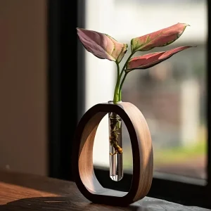 Aquatic Wood Mini Vase