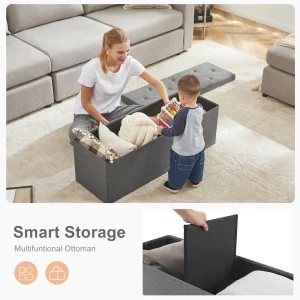 Footstool storage Bench